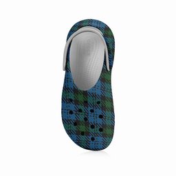 ScotsTee Shop Scottish Campbell of Glenlyon Women's Tartan Height Increasing Clogs