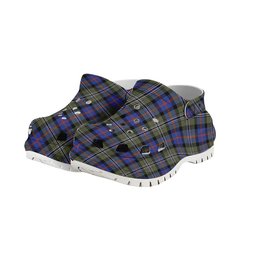 ScotsTee Shop Scottish Clan Logan Society International Women's Tartan Height Increasing Clogs