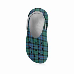 ScotsTee Shop Scottish Campbel of Cawdor Ancient Women's Tartan Height Increasing Clogs