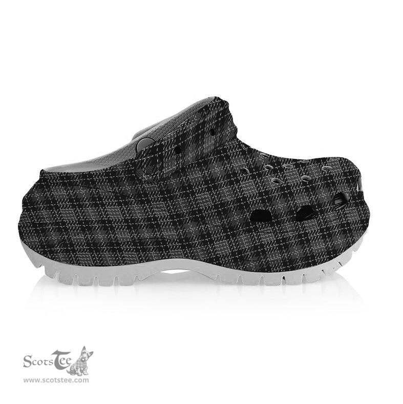 ScotsTee Shop Scottish Clergy Breacan na’n Clearach Women's Tartan Height Increasing Clogs