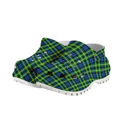 ScotsTee Shop Scottish Campbell of Breadalbane Ancient Women's Tartan Height Increasing Clogs