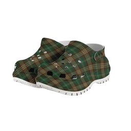 ScotsTee Shop Scottish Corcoran of Sherbrooke Women's Tartan Height Increasing Clogs