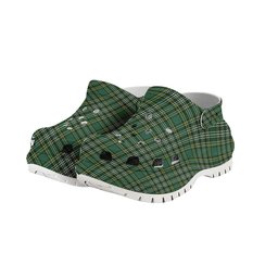 ScotsTee Shop Scottish Currie of Balilone Women's Tartan Height Increasing Clogs