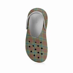 ScotsTee Shop Scottish Currie of Arran Ancient Clan Women's Tartan Height Increasing Clogs