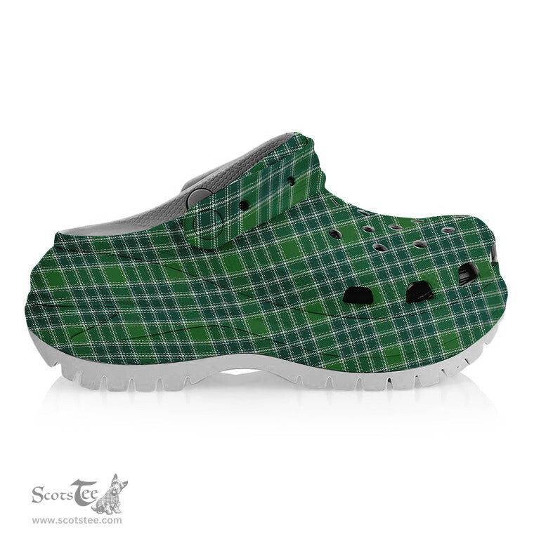ScotsTee Shop Scottish Donald Lord of the Isles Hunting Ancient Women's Tartan Height Increasing Clogs