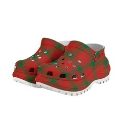 ScotsTee Shop Scottish Donald of Sleat Ancient Women's Tartan Height Increasing Clogs