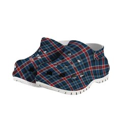 ScotsTee Shop Scottish Gandy of Myrton Women's Tartan Height Increasing Clogs