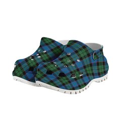 ScotsTee Shop Scottish Ferguson of Balquhidder Ancient Women's Tartan Height Increasing Clogs
