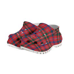 ScotsTee Shop Scottish Donald of Glenaladale Modern Women's Tartan Height Increasing Clogs