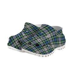 ScotsTee Shop Scottish Davidson of Tulloch Dress Ancient Women's Tartan Height Increasing Clogs
