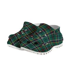 ScotsTee Shop Scottish Duncan of Sketraw Modern Women's Tartan Height Increasing Clogs