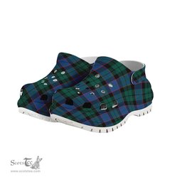 ScotsTee Shop Scottish Ferguson of Balquhidder Modern Women's Tartan Height Increasing Clogs