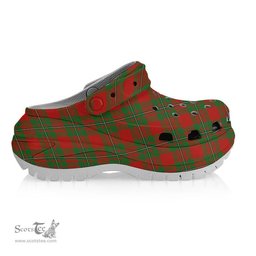 ScotsTee Shop Scottish Gregor of Cardney Ancient Women's Tartan Height Increasing Clogs