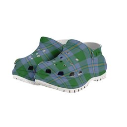 ScotsTee Shop Scottish Irvine of Bonshaw Ancient Women's Tartan Height Increasing Clogs