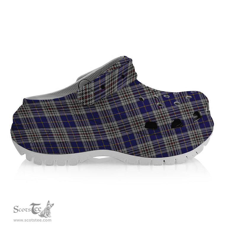 ScotsTee Shop Scottish Hanna of Stirlingshire Women's Tartan Height Increasing Clogs