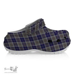 ScotsTee Shop Scottish Hanna of Stirlingshire Women's Tartan Height Increasing Clogs