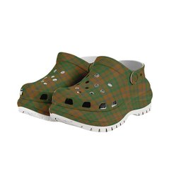 ScotsTee Shop Scottish MacAlister of Glenbarr Hunting Modern Women's Tartan Height Increasing Clogs