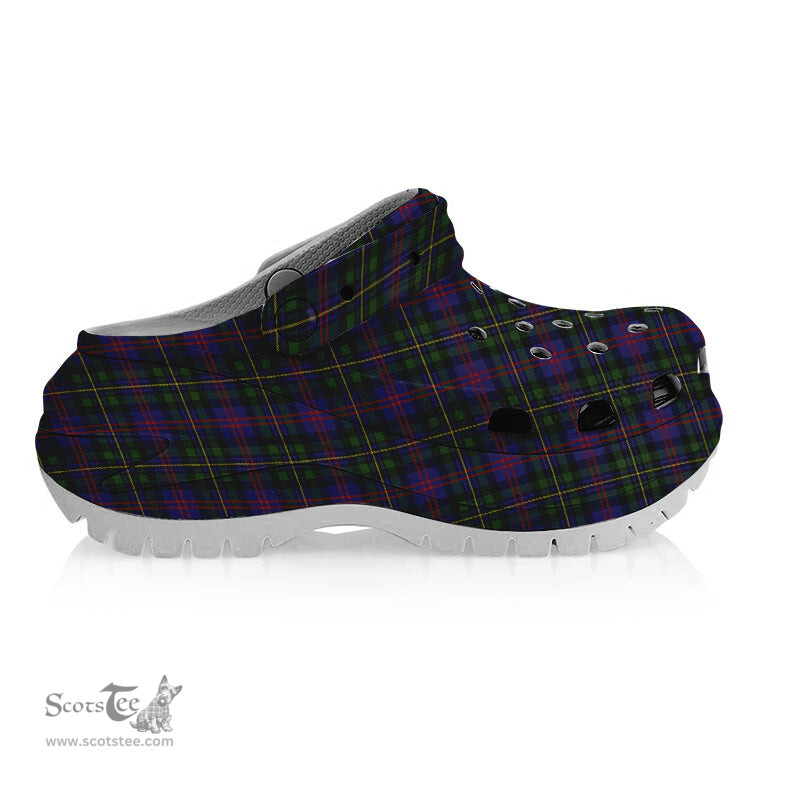 ScotsTee Shop Scottish MacCallum of Berwick Women's Tartan Height Increasing Clogs