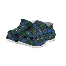ScotsTee Shop Scottish MacCallum of Berwick Ancient Women's Tartan Height Increasing Clogs