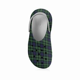 ScotsTee Shop Scottish Graham of Montrose Women's Tartan Height Increasing Clogs