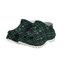 ScotsTee Shop Scottish Graham of Montrose Women's Tartan Height Increasing Clogs