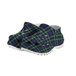 ScotsTee Shop Scottish Graham of Montrose Modern Women's Tartan Height Increasing Clogs