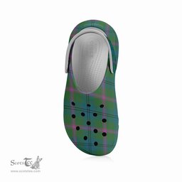 ScotsTee Shop Scottish Laurie (Lawrie) Ancient Clan Women's Tartan Height Increasing Clogs