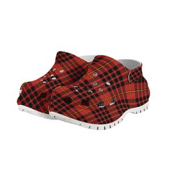 ScotsTee Shop Scottish MacDonald of Ardnamurchan Ancient Women's Tartan Height Increasing Clogs
