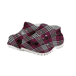 ScotsTee Shop Scottish Little of Morton Rigg Modern Women's Tartan Height Increasing Clogs