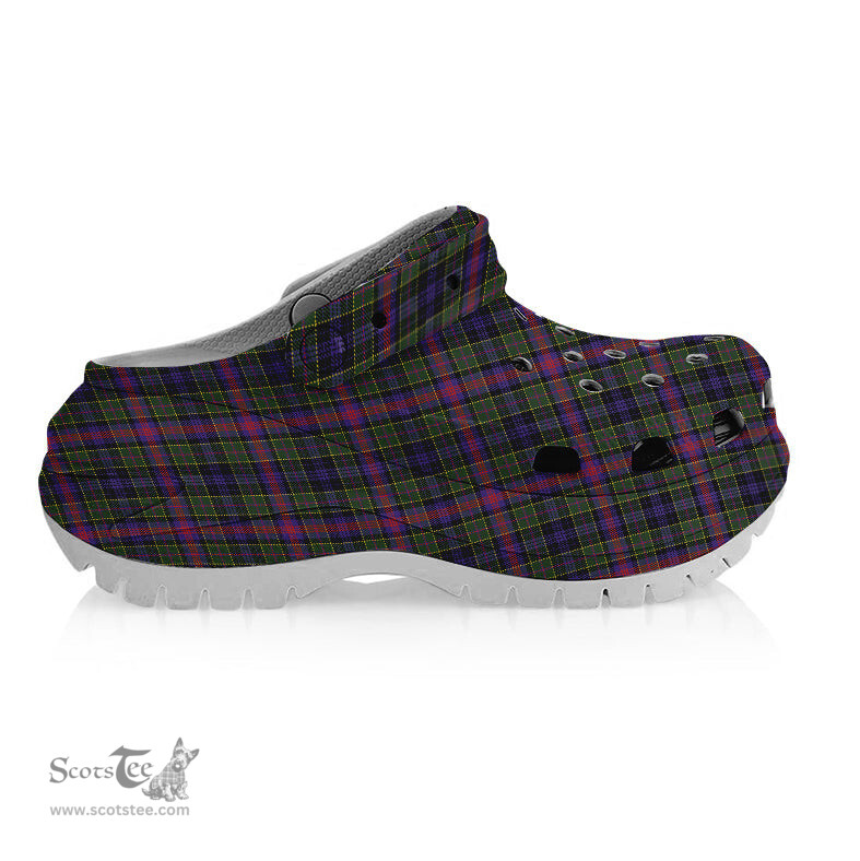 ScotsTee Shop Scottish Graham of Airth Modern Women's Tartan Height Increasing Clogs
