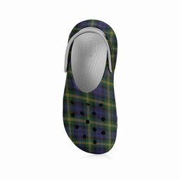 ScotsTee Shop Scottish Gordon of Esslemont Women's Tartan Height Increasing Clogs