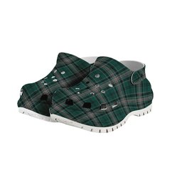 ScotsTee Shop Scottish Kelly of Sleat Hunting Women's Tartan Height Increasing Clogs
