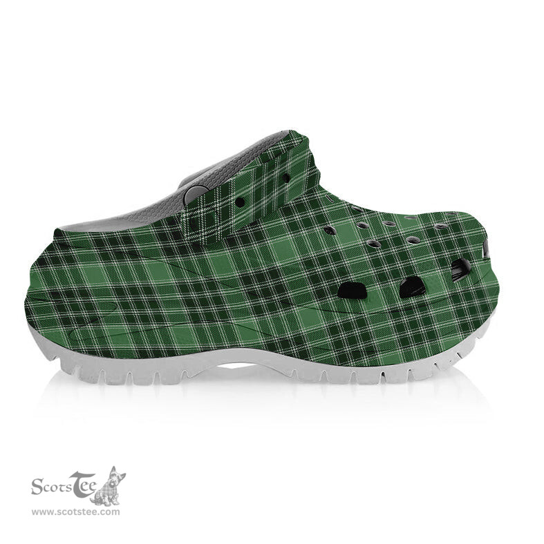 ScotsTee Shop Scottish MacDonald Lord of the Isles Hunting SC Women's Tartan Height Increasing Clogs