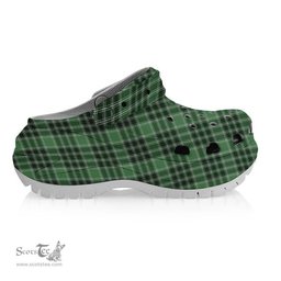 ScotsTee Shop Scottish MacDonald Lord of the Isles Hunting SC Women's Tartan Height Increasing Clogs