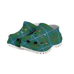 ScotsTee Shop Scottish Irvine of Bonshaw Tower Ancient Women's Tartan Height Increasing Clogs