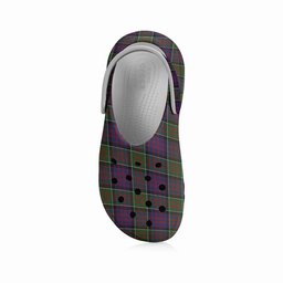 ScotsTee Shop Scottish MacDonald of Clanranald 2 Women's Tartan Height Increasing Clogs