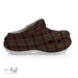ScotsTee Shop Scottish Innes of Cowie Women's Tartan Height Increasing Clogs