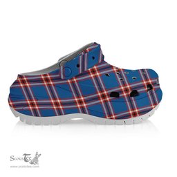 ScotsTee Shop Scottish Laing of Archiestown Ancient Women's Tartan Height Increasing Clogs