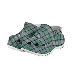 ScotsTee Shop Scottish Kelly of Sleat Hunting Ancient Women's Tartan Height Increasing Clogs