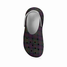 ScotsTee Shop Scottish MacDonald of Clanranald Women's Tartan Height Increasing Clogs