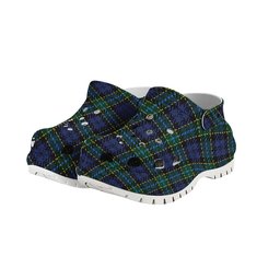 ScotsTee Shop Scottish Hogarth of Firhill 2 Women's Tartan Height Increasing Clogs
