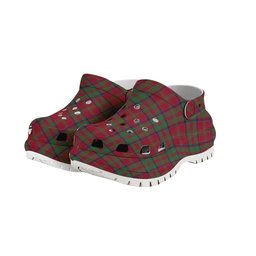 ScotsTee Shop Scottish MacDonald of Glencoe Modern Women's Tartan Height Increasing Clogs