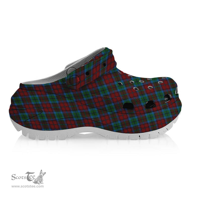 ScotsTee Shop Scottish Christie, Keith & Family Women's Tartan Height Increasing Clogs