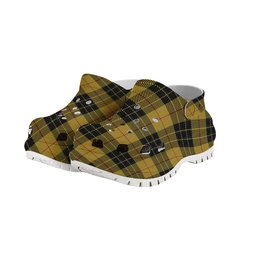 ScotsTee Shop Scottish MacLeod of Lewis Ancient Women's Tartan Height Increasing Clogs