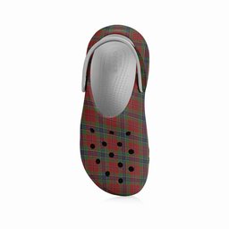 ScotsTee Shop Scottish MacLean of Duart Women's Tartan Height Increasing Clogs