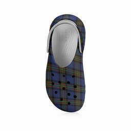 ScotsTee Shop Scottish MacLaurin of Brioch Women's Tartan Height Increasing Clogs