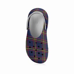 ScotsTee Shop Scottish MacLaine of Lochbuie Hunting Modern Women's Tartan Height Increasing Clogs