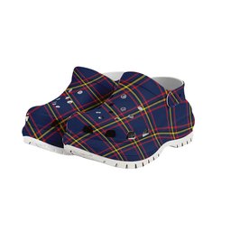 ScotsTee Shop Scottish MacLaine of Lochbuie Hunting Modern Women's Tartan Height Increasing Clogs