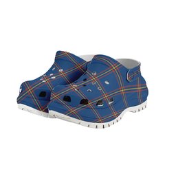 ScotsTee Shop Scottish MacLaine of Loch Buie Hunting Ancient Women's Tartan Height Increasing Clogs