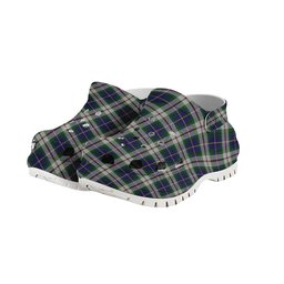 ScotsTee Shop Scottish MacLeod of California Women's Tartan Height Increasing Clogs